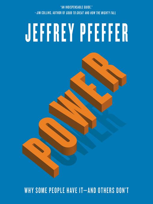 Title details for Power by Jeffrey Pfeffer - Wait list